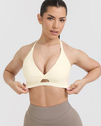 Unified Twist Sports Bra | Off White