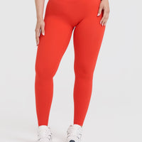 Unified Wrap Leggings | Charged Orange