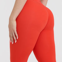 Unified Wrap Leggings | Charged Orange
