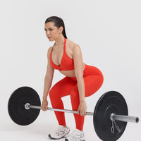 Unified Wrap Leggings | Charged Orange