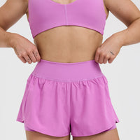 Unified Double Layer Shorts 5" | Orchid Purple