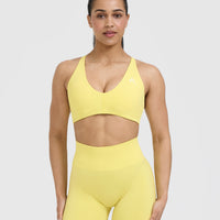 Unified Micro Bralette | Lemon Yellow