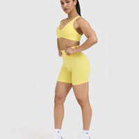 Unified Micro Bralette | Lemon Yellow