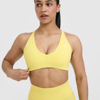 Unified Micro Bralette | Lemon Yellow