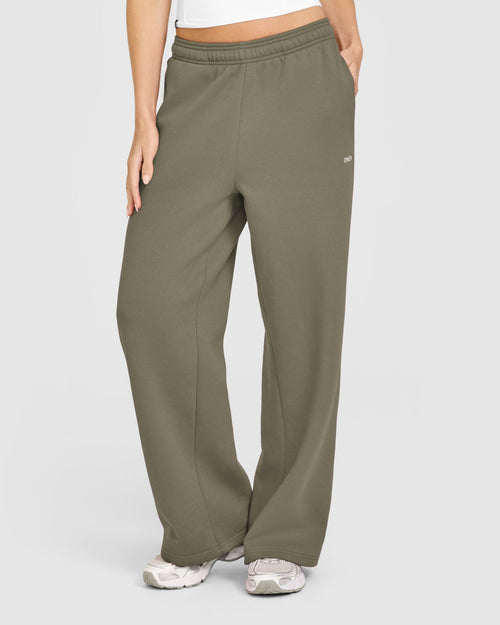 Foundations Straight Leg Joggers | Alpine Green