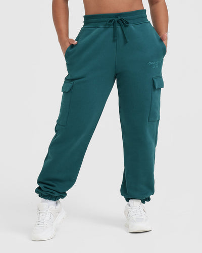 All Day Est 2020 Cargo Joggers | Marine Teal