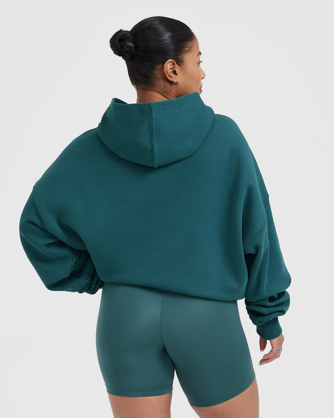All Day Est 2020 Oversized Hoodie | Marine Teal