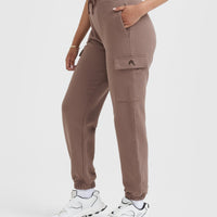 All Day Lightweight Cargo Joggers | Cool Brown