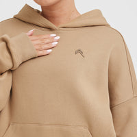 All Day Oversized Hoodie | Dune Brown