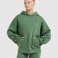 All Day Oversized Hoodie | Forest Green