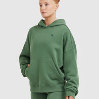 All Day Oversized Hoodie | Forest Green
