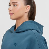 All Day Oversized Hoodie | Lake Blue