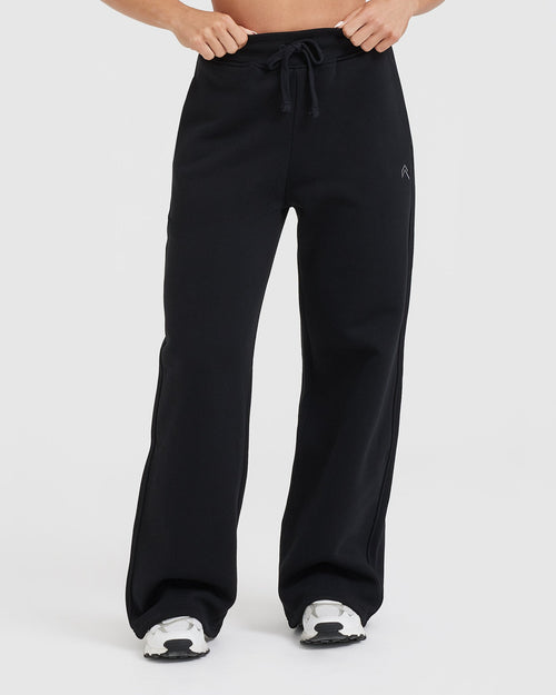 Oner Modal All Day Straight Leg Joggers | Black