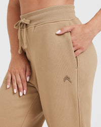 All Day Straight Leg Joggers | Dune Brown