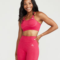Classic Seamless Sports Bra | Berry Bloom Marl