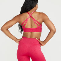 Classic Seamless Sports Bra | Berry Bloom Marl