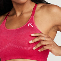 Classic Seamless Sports Bra | Berry Bloom Marl