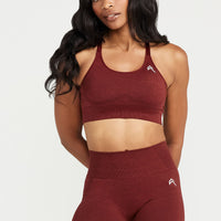 Classic Seamless Sports Bra | Rosewood Marl