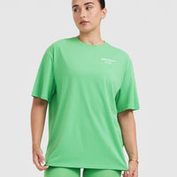 Classic Lifters Graphic Oversized Lightweight T-Shirt | Jade