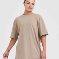 Classic Lifters Graphic Oversized Lightweight T-Shirt | Sandstone