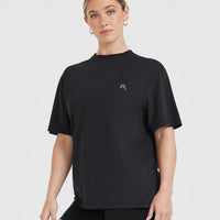 Classic Oversized Lightweight T-Shirt | Black