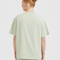 Classic Oversized Lightweight T-Shirt | Tea Green