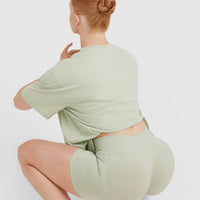 Classic Oversized Lightweight T-Shirt | Tea Green