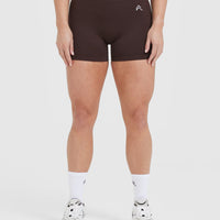 Classic Seamless 2.0 Booty Shorts | 70% Cocoa Marl