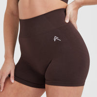 Classic Seamless 2.0 Booty Shorts | 70% Cocoa Marl