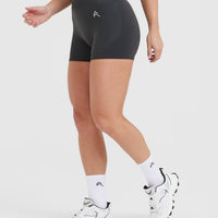 Classic Seamless 2.0 Booty Shorts | Coal Marl