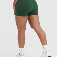 Classic Seamless 2.0 Booty Shorts | Evergreen Marl