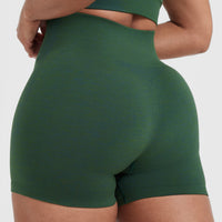 Classic Seamless 2.0 Booty Shorts | Evergreen Marl