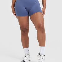 Classic Seamless 2.0 Booty Shorts | Slate Blue Marl