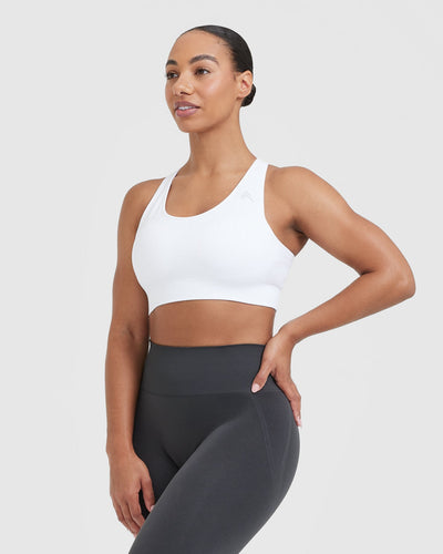 Classic Seamless 2.0 Bralette | White