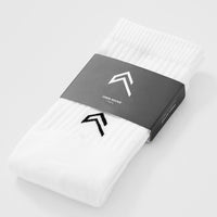 Crew Socks 1 Pack | White/Black
