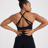 Classic Seamless 2.0 Bralette | Black Marl