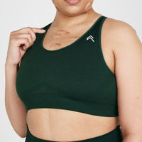 Classic Seamless 2.0 Bralette | Evergreen Marl