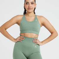 Classic Seamless 2.0 Bralette | Sage Marl