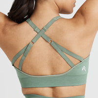 Classic Seamless 2.0 Bralette | Sage Marl