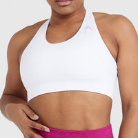 Classic Seamless 2.0 Bralette | White