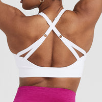 Classic Seamless 2.0 Bralette | White