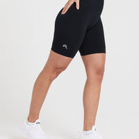 Classic Seamless 2.0 Cycling Shorts | Black Marl