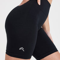 Classic Seamless 2.0 Cycling Shorts | Black Marl