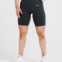 Classic Seamless 2.0 Cycling Shorts | Coal Marl