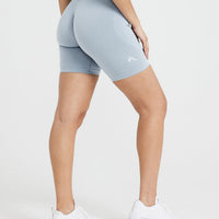 Classic Seamless 2.0 Cycling Shorts | Smoke Grey Marl