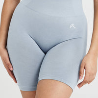 Classic Seamless 2.0 Cycling Shorts | Smoke Grey Marl