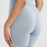 Classic Seamless 2.0 Cycling Shorts | Smoke Grey Marl
