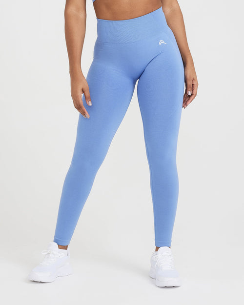 Oner Modal Classic Seamless 2.0 Leggings | Light Denim Marl