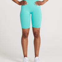 Classic Seamless Cycling Shorts | Lagoon Marl