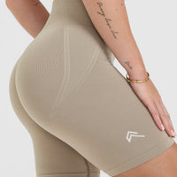 Effortless Seamless Cycling Shorts | Washed Sandstone